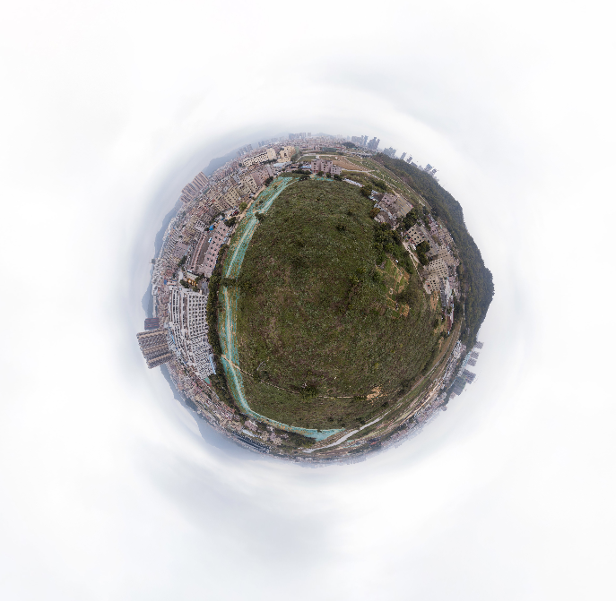 场地上空-西 Above the Site-West